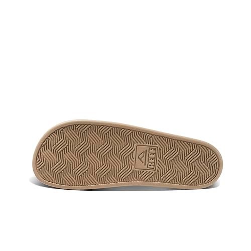 Reef Cushion Tradewind Mens Slides, Adjustable Straps, Ultra Soft Cushion Footbed, Arch Support, Fossil, 8 - Image 3
