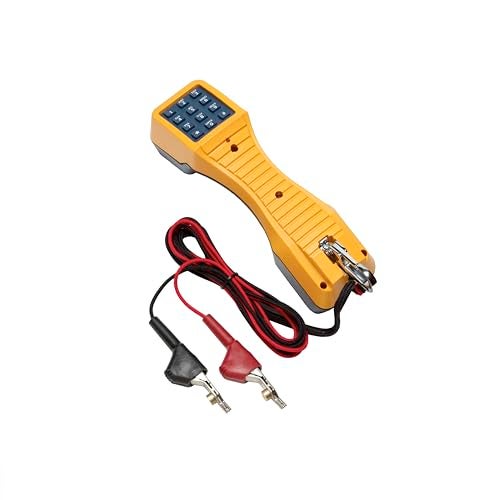 Fluke Networks مجموعة اختبار الهاتف Fluke Networks TS19 مع موصلات موزة إلى مشابك تمساح 19800003 - Image 1