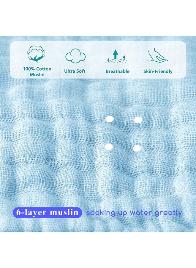 PHF 2 Pack Baby Hooded Towels, 100% Muslin Cotton Baby Bath Towel with Hood for Newborn, Infant, Toddler, Ultra Soft and Absorbent Baby Essentials Bath Towels for Boys, 32x32Inch, Dinosaur - Image 1