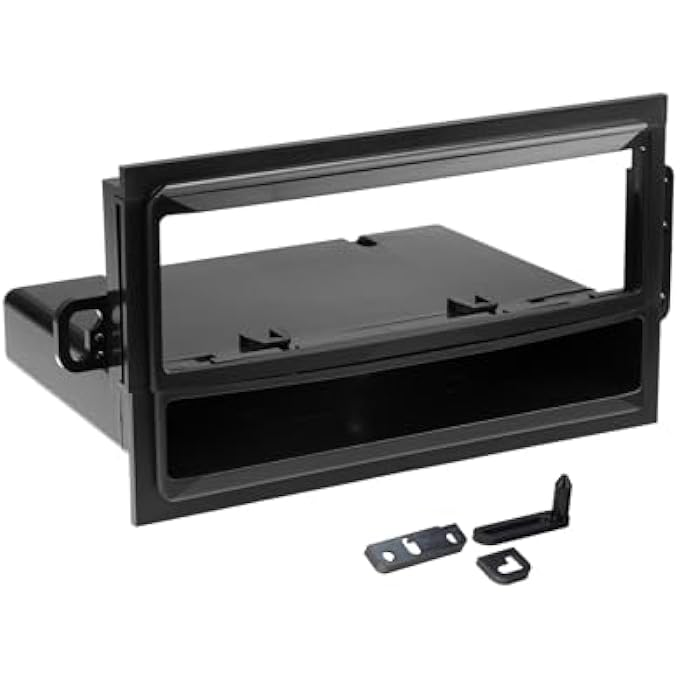 Scosche Gm1583B Compatible With Select 199212 Gm Din WMolded Pocket Dash Kit Black - Image 2