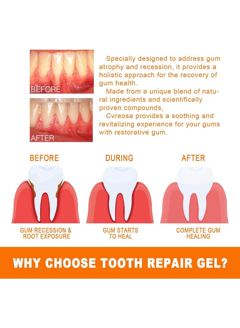 EELHOE Gum Repair Essence Ampoules for Oral Care – Natural Gum Treatment to Soothe Gums, Improve Dental Health, and Brighten Teeth - Image 4