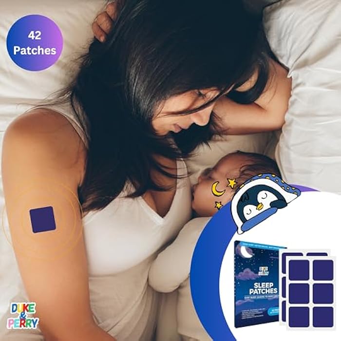 DUKE & PERRY Upgraded Deep Sleep Patches for Adults Extra Strength | Quick Acting Sleep Aid Patches for Men and Women | 100% Natural Ingredients, Easy to Apply, and Skin-Friendly (Pack of 42) - Image 3