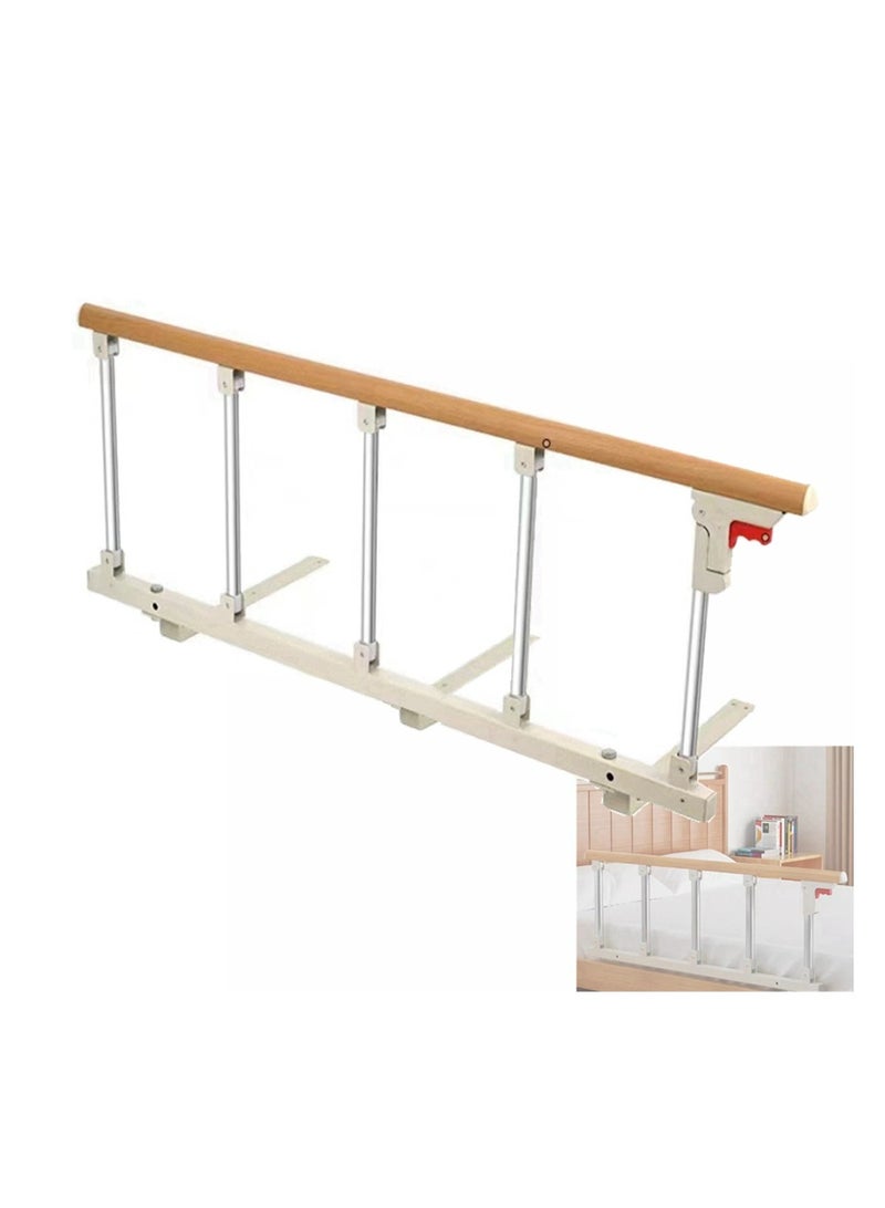 Cool Baby COOLBABY Bed Rails For The Elderly Safety Foldable Bedside Armrests Auxiliary Handles Foldable Bed Crutches Guardrails For The Elderly Adjustable Railings Anti-fall Sleep Bumpers - Image 1