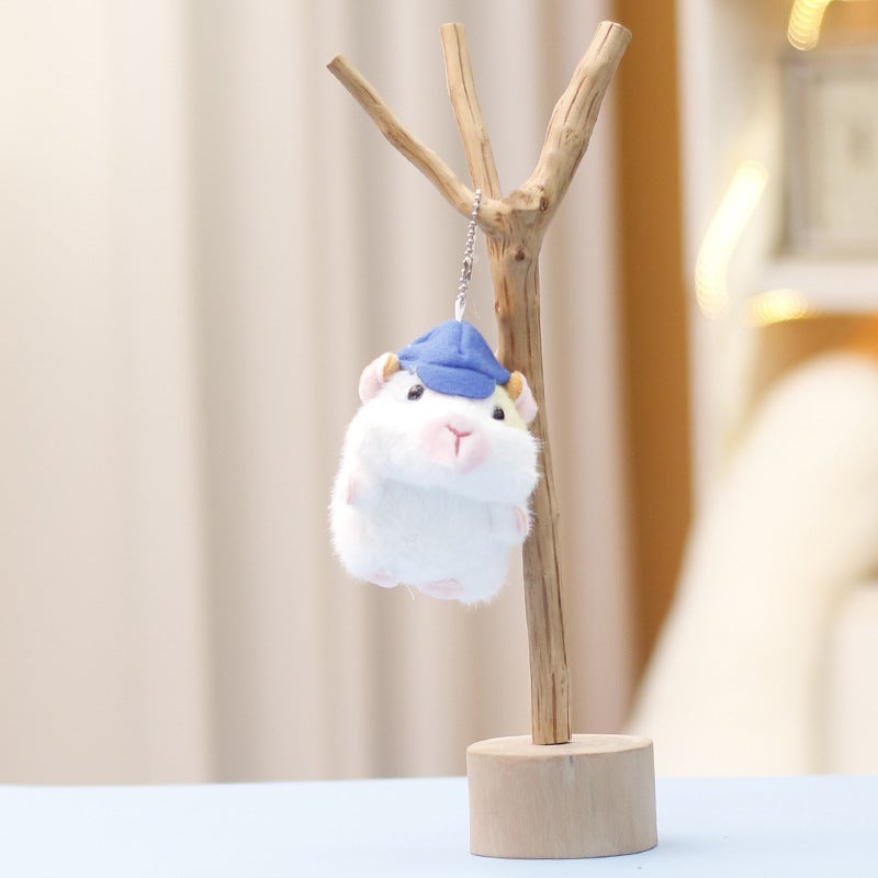 Plush Guinea Pig Toy Cute Stuffed Animal Keychain - Image 4