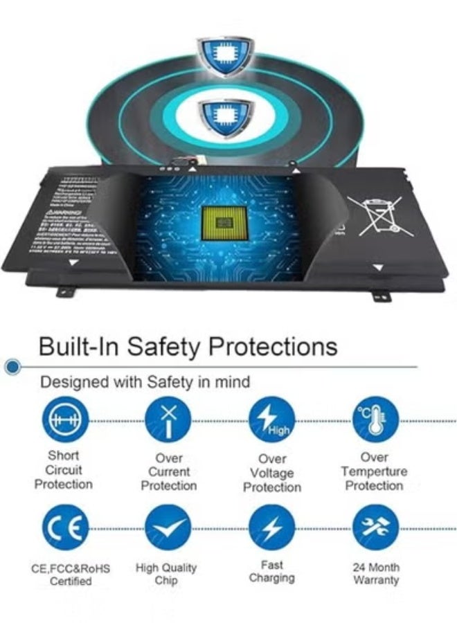 بطارية لابتوب بديلة - عملية ومتينة - سهلة التركيب ومثالية للاستخدام اليومي - Image 4