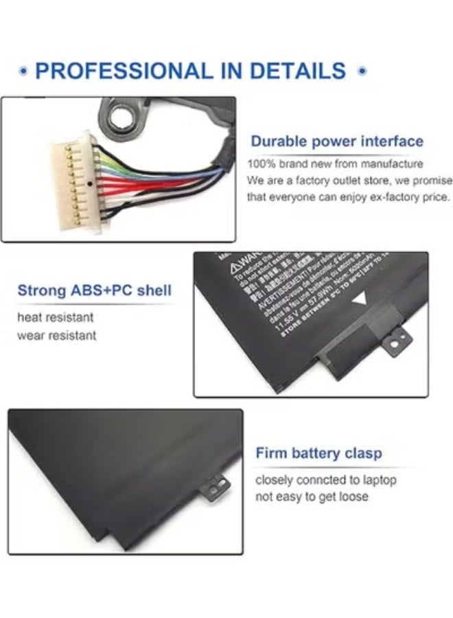 بطارية لابتوب بديلة - عملية ومتينة - سهلة التركيب ومثالية للاستخدام اليومي - Image 5