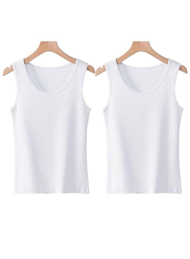 Your Sun Yi Er Shuang Women's Cotton Camisole Spring And Summer Inner And Outer Thin Backless Anti-light Top - Image 4