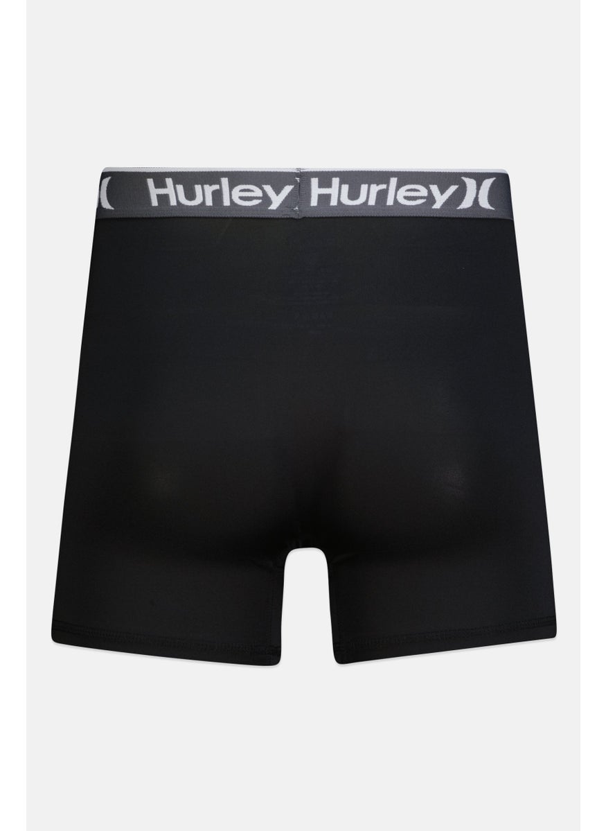 Hurley - Men 3 Pcs Brand Logo Boxer Brief Set, Multicolor - Image 1