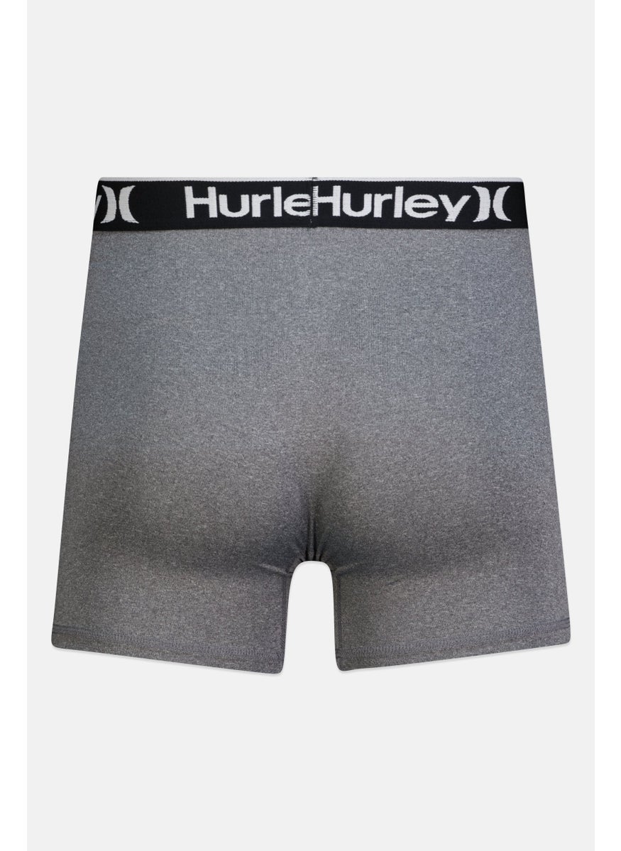 Hurley - Men 3 Pcs Brand Logo Boxer Brief Set, Multicolor - Image 1