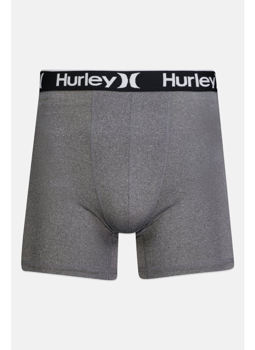Hurley - Men 3 Pcs Brand Logo Boxer Brief Set, Multicolor - Image 1