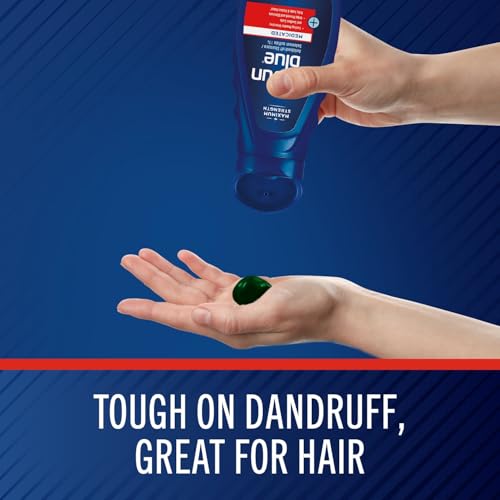 Selsun Blue Men's Care Medicated Antidandruff Shampoo, Maximum Strength Scalp Treatment With Selenium Sulfide, 11 fl. oz. - Image 4