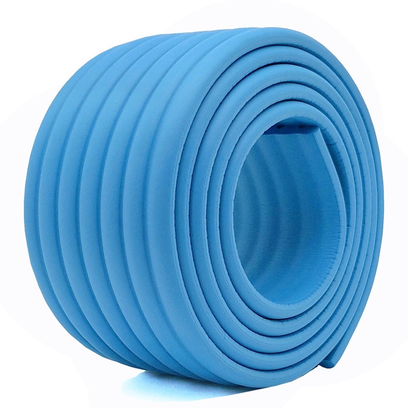 M2cbridge Multifunctional Edge and Corner Guard Coverage Baby Safety Bumper DIY 65 Ft Blue