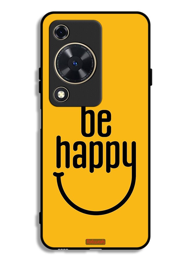 Tolwak Huawei Nova Y63 Protective Case Cover Be Happy
