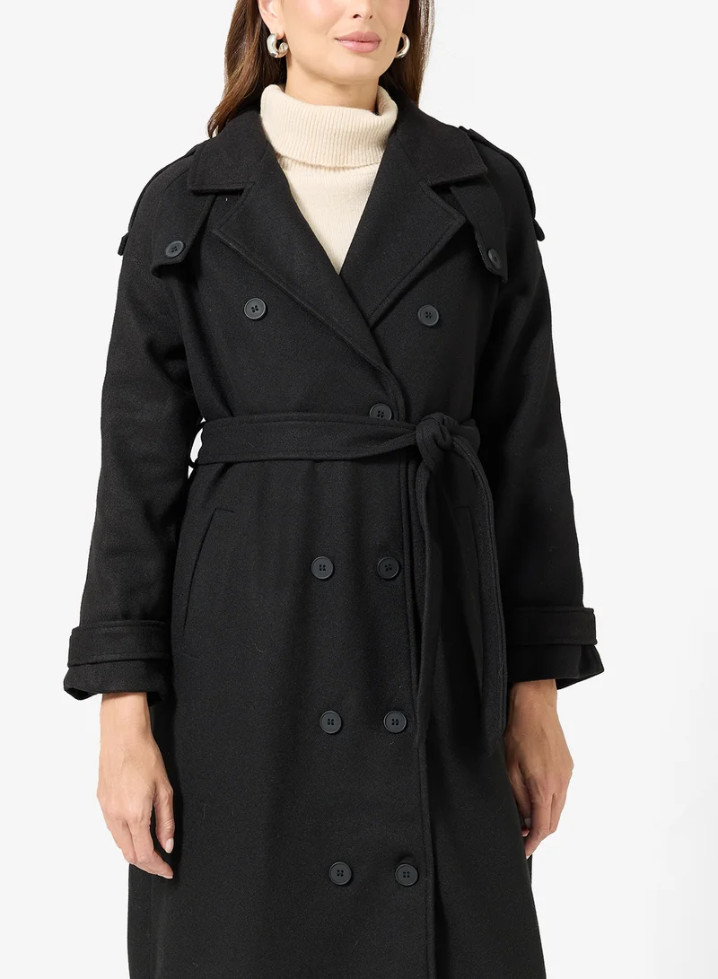 ELLA Tailored Longline Coat