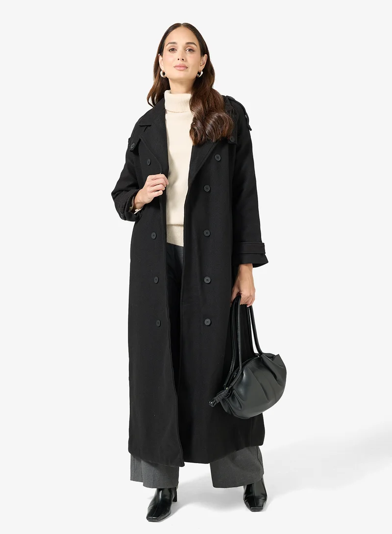 ELLA Tailored Longline Coat