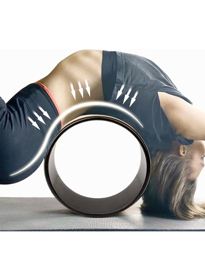 Max Strength Yoga Wheel for Back Pain Relief Strong Back Roller Wheel for Stretching Flexibility - Image 4