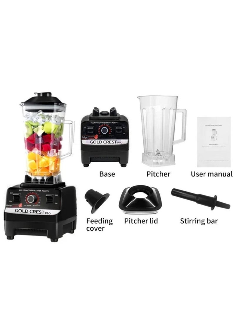 2L Adjustable Electric Blender with Grain Grinder Multifunctional Grain Grinder  - Image 5