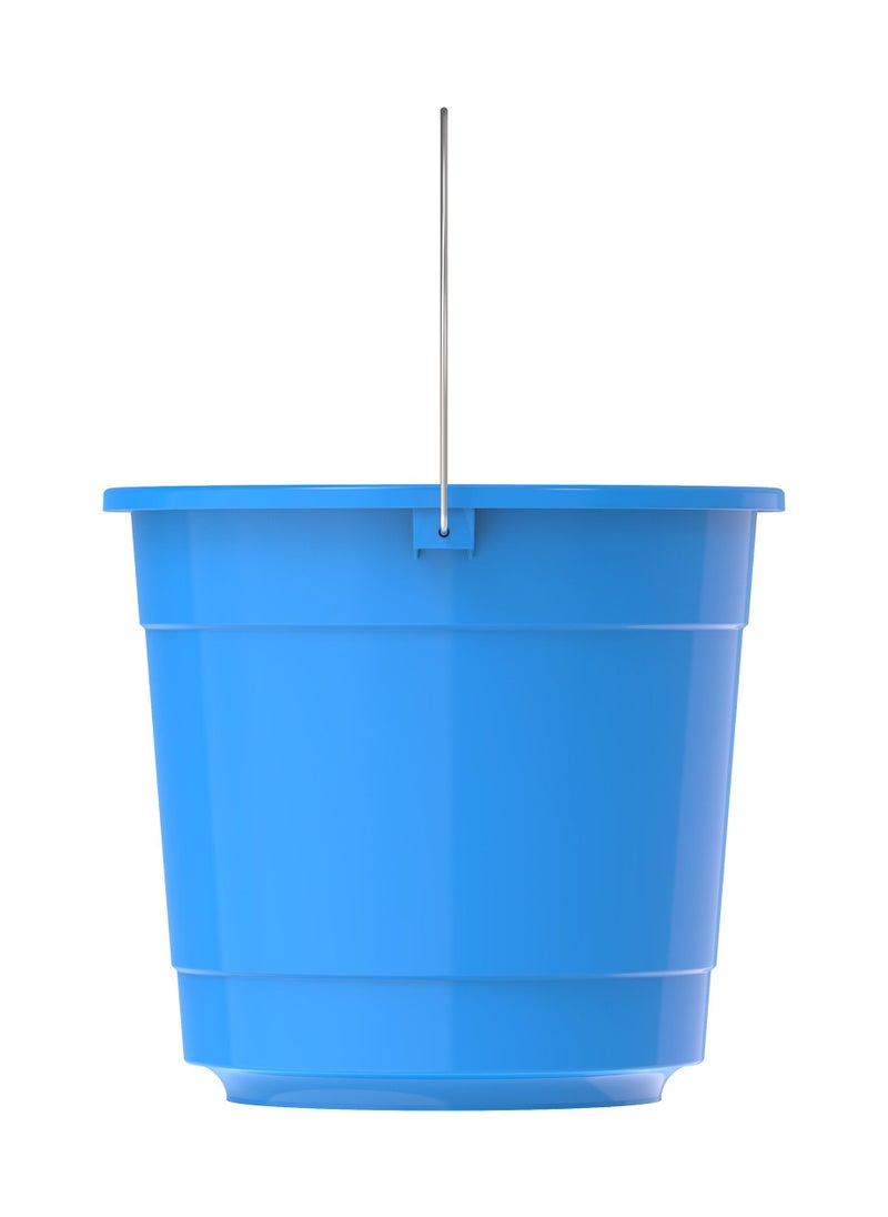 Cosmoplast - دلو بلاستيكي دائري سعة 3 لتر مع مقبض فولاذي - Image 1