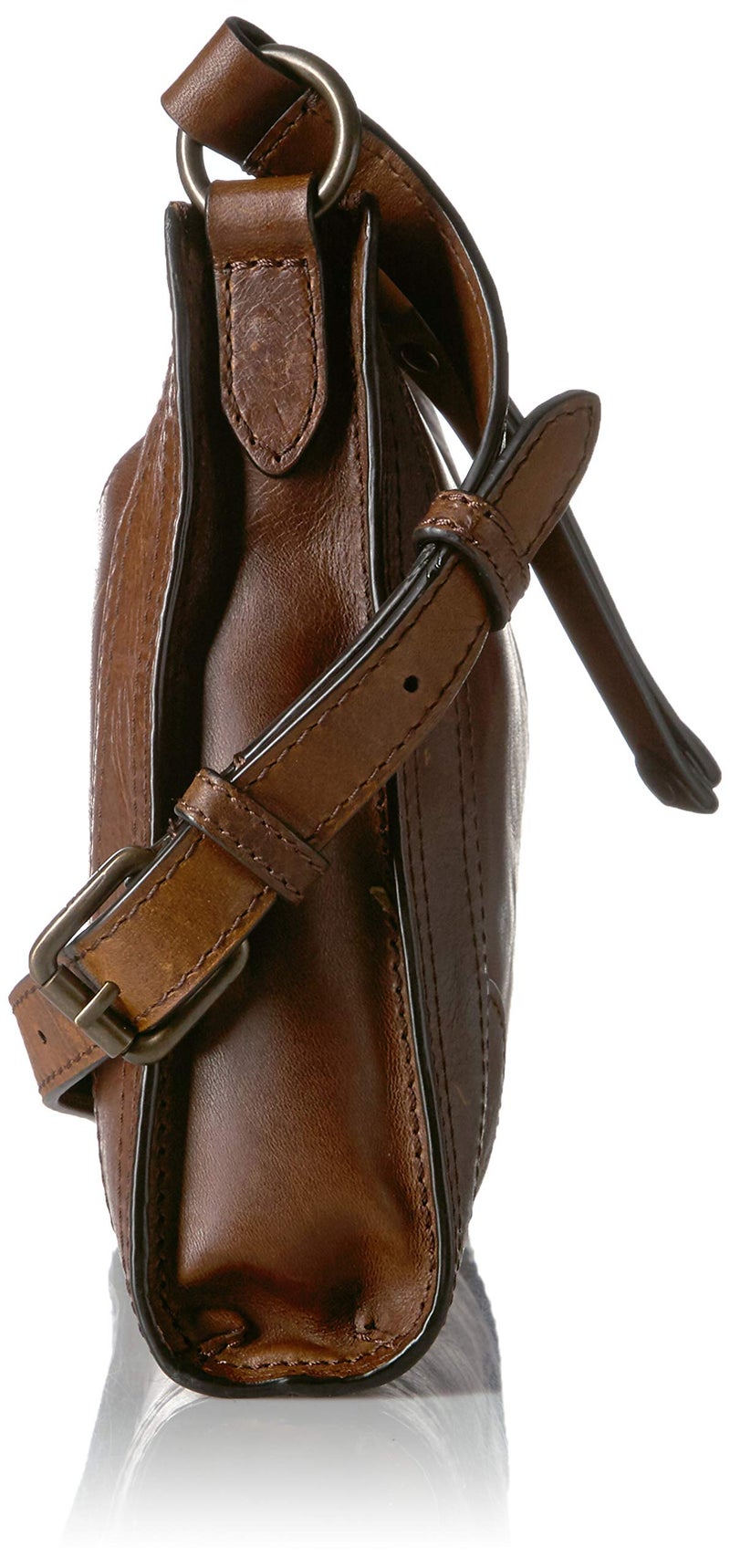 Frye Frye womens Melissa Zip Crossbody cross body handbags, Dark Brown, One Size US  - Image 3