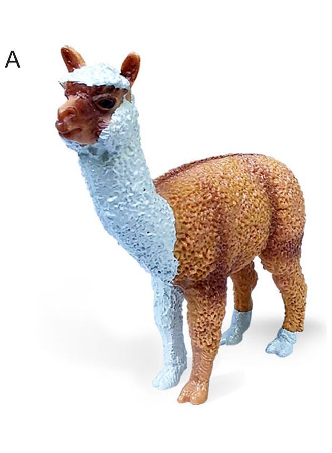 NIBEMINENT Cute Shape Alpaca Figure for Kids