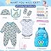 PEDOLLTREE 12 Pcs Set Reborn Baby Dolls Clothes Outfit Accessories Blue Dinosaur Set for 1722 Inch Reborn Doll Newborn Boy with Monster Backpack Diaper - Image 4