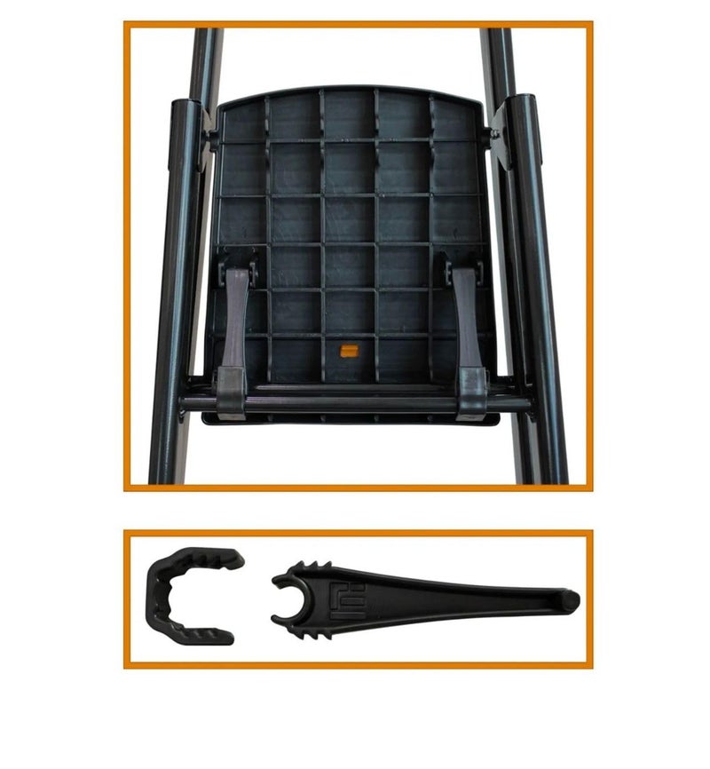 Strong and Stable Ladder – Rustproof Metal Materials and Easy to Store (4 Steps) - Image 3