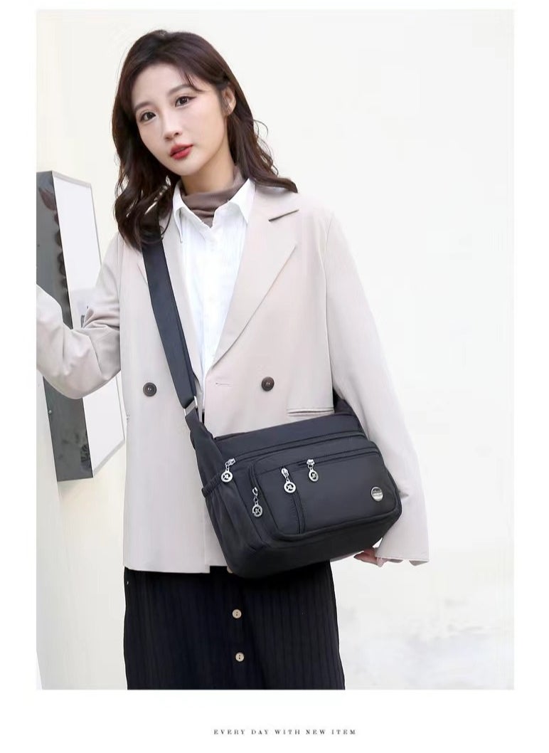 Generic - Women's One Shoulder Handbag Spacious Multi Pocket Bag Women's Crossbody Bag Fashion Handbag Top Handbag - Image 1