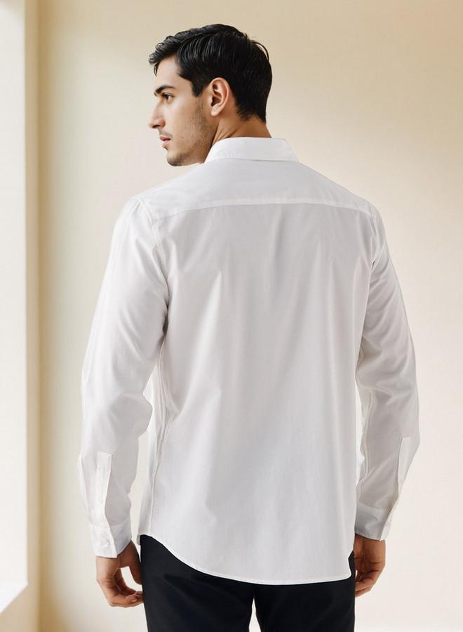 سبلاش فيڤ قميص بوبلين بقصة مريحة - Image 3