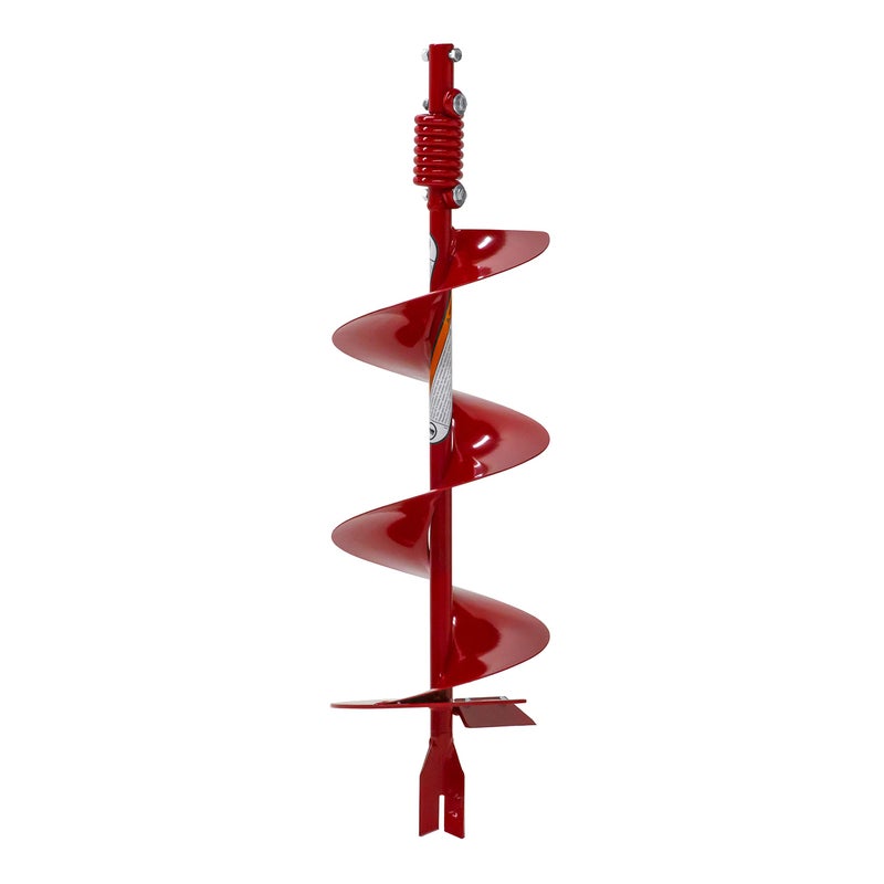 Earthquake EA10F 10Inch Diameter 36Inch Long Earth Auger with Fishtail Point and Flex Coil Shock Spring