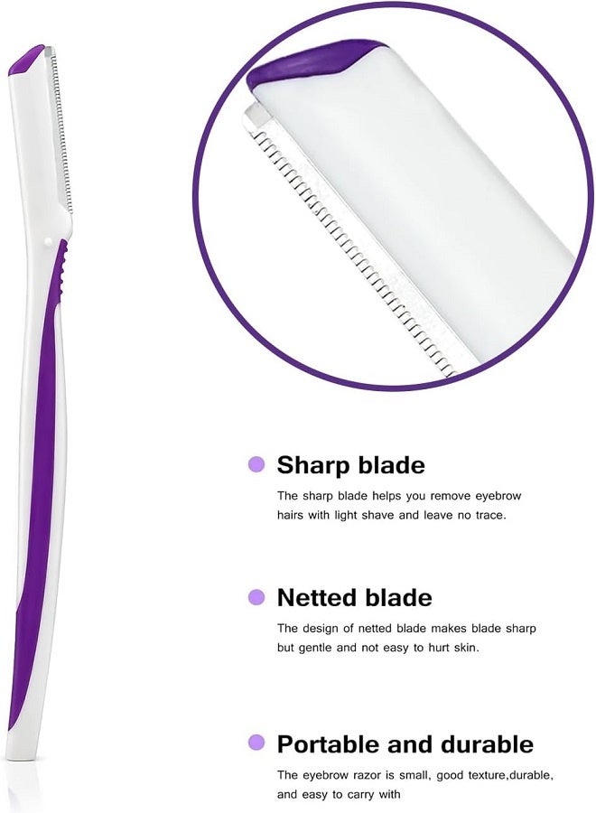Alice Face Razor Pack Of 3 PCS, Instant and Painless Facial Hair Removal For Smooth & Visible Glowing Looking Skin, Rust Free Blade, Easy Grip Handle AS-30 - Image 5