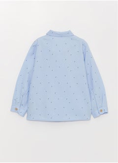 LC WAIKIKI Long Sleeve Patterned Baby Boy Shirt and Bowtie 2-Pack Set  - Image 4