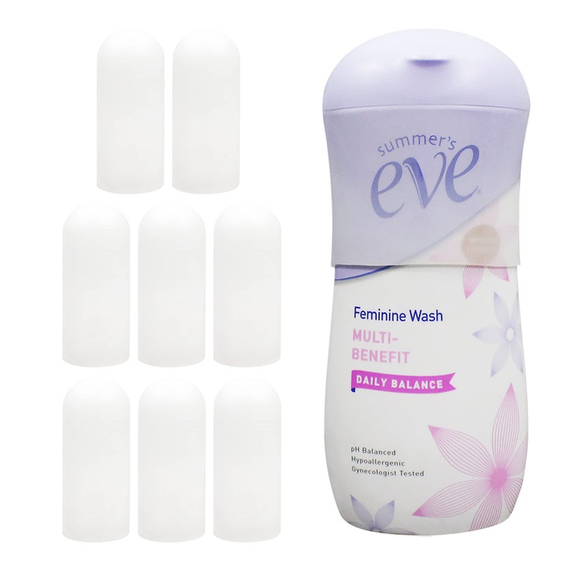 TRANOMOS 8 Pack Silicone Bottle Covers for Travel, Cruise Must Haves, Travel Essentials for Women Men, Travel Size Toiletries, Cruise Ship Essentials, Travel Accessories Luggage, Elastic Sleeves Leak Proofing - Image 1