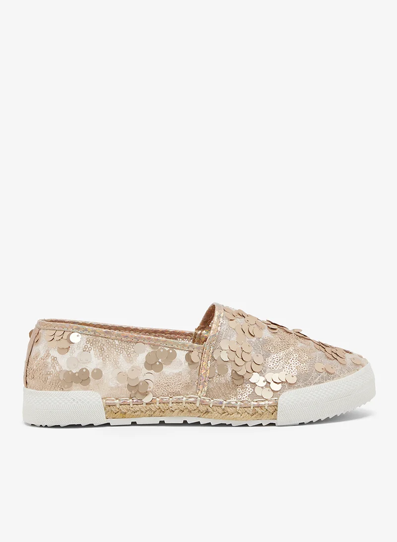 Sequined Espadrille