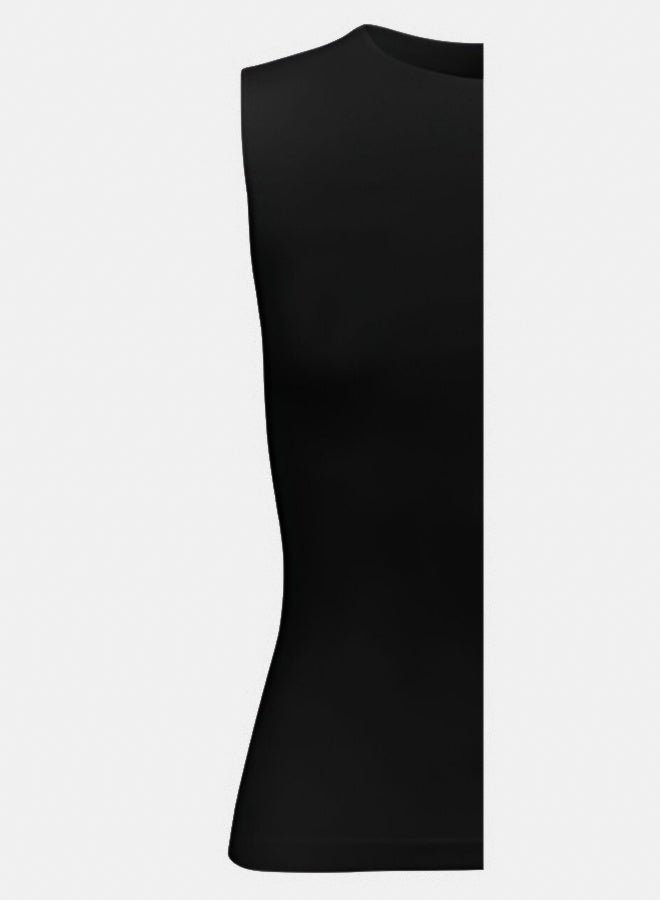 Silvy Lycra Bianca Top Sleeveless Round Neck For Women - Image 2