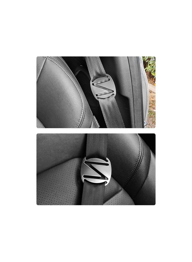 SOLARAE Seat Belt Clips, Seat Belt Adjuster, for Adult Children Pregnant Women Comfortable Universal Shoulder Adjuster, Universal Car Seat Belt Positioner Latch Locking Clips, Improve Driving Comfort(1 Pack) - Image 3