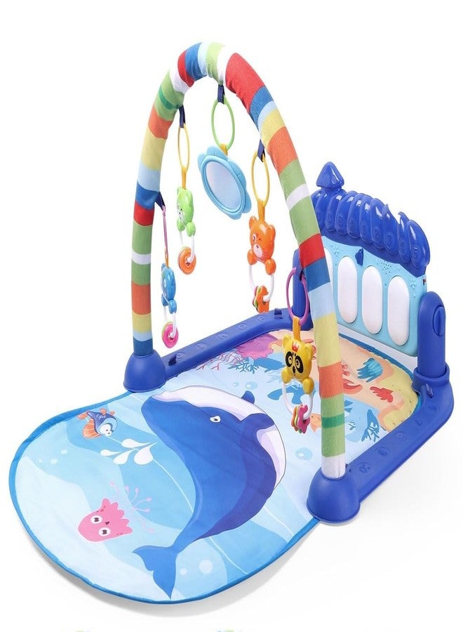 Dorytoys Dorytoy Baby Activity Play Gym Mat with Hanging Toys, Musical Infant for Newborn Babies, Soft Crawling & Tummy Time Center, Educational Fitness for Toddlers - Image 1