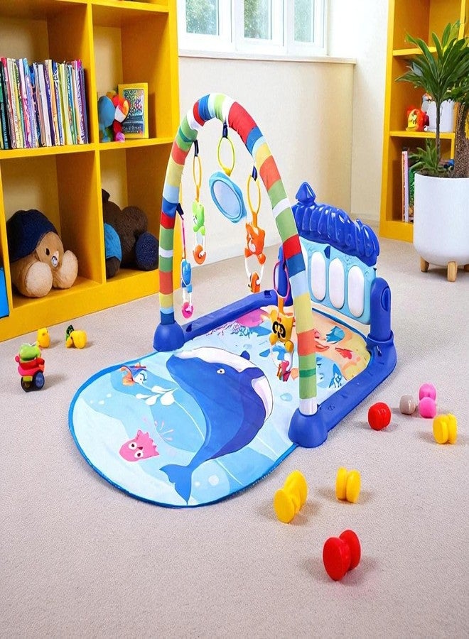 Dorytoys Dorytoy Baby Activity Play Gym Mat with Hanging Toys, Musical Infant for Newborn Babies, Soft Crawling & Tummy Time Center, Educational Fitness for Toddlers - Image 4