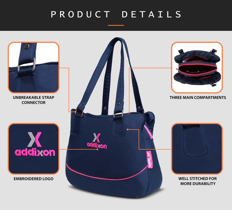 addixon Women's Small Stylish Handbag - 5L, a fashionable and functional accessory for modern women(Blue) - Image 4