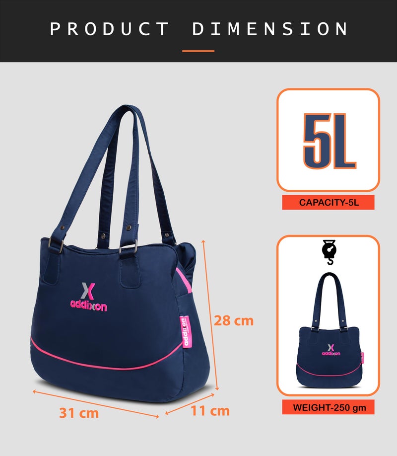 addixon Women's Small Stylish Handbag - 5L, a fashionable and functional accessory for modern women(Blue) - Image 3