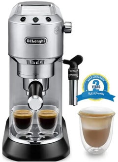 De'Longhi Espresso Machine, 15 Bar, 1300 Watt, Silver, EC685M  - Image 1