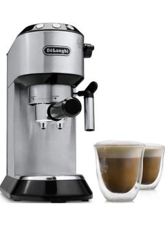 De'Longhi Espresso Machine, 15 Bar, 1300 Watt, Silver, EC685M  - Image 5
