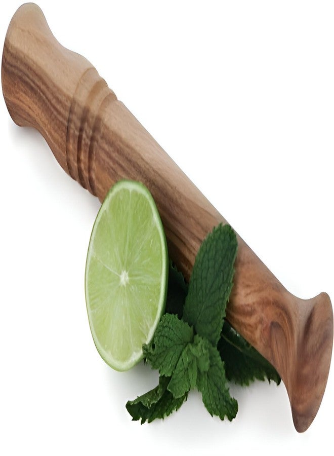 Birdbrid Wooden Cocktail Muddler 10 Inch | Premium Sheesham Wood Mojito Masher for Mint & Lime | Bar Muddling Tool for Mocktail & Cocktail Making | Bartender Barware Accessory - Image 1