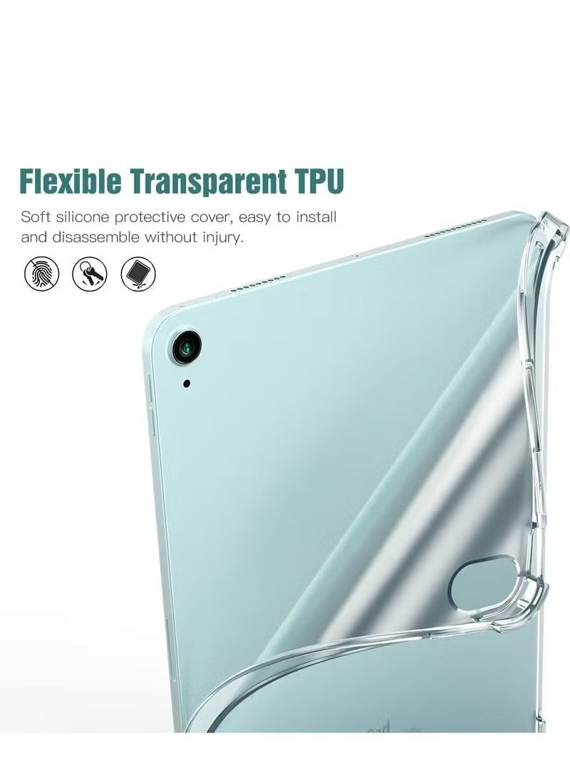 Compatible with IPad Air 11 Inch (M2) 2024 Case Ultra Clear Soft Flexible Transparent TPU Skin Bumper Back Cover Shell for IPad Air 11 - Image 2