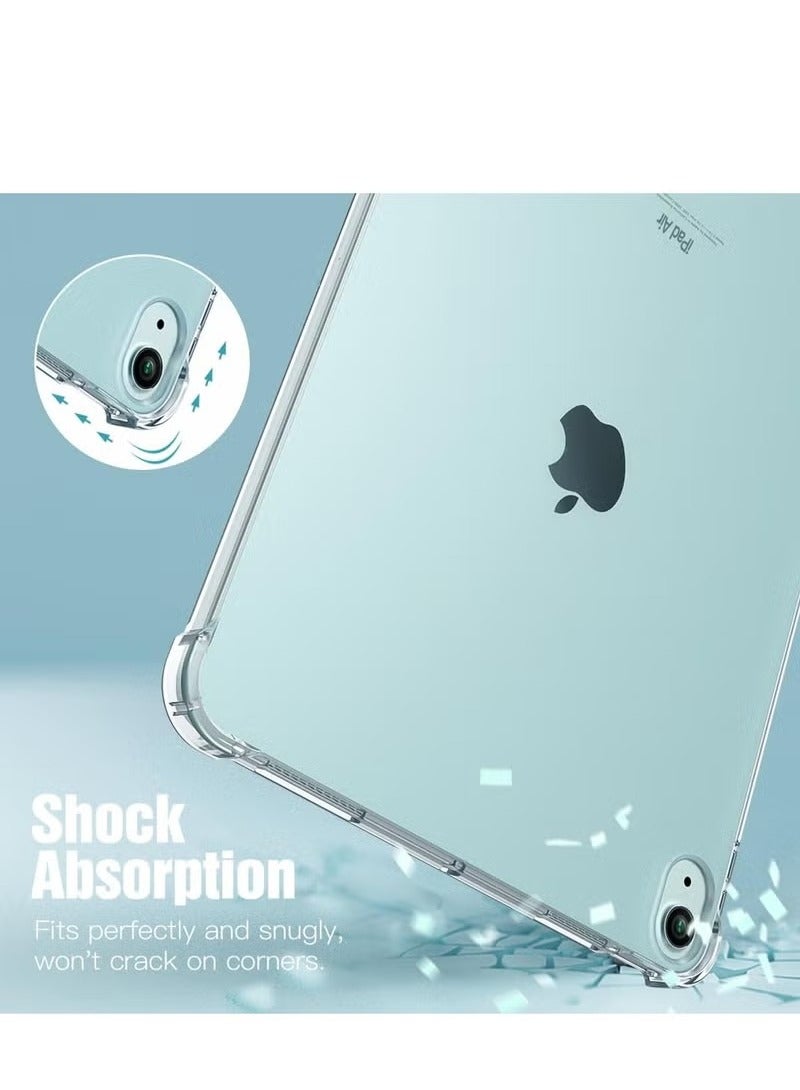 Compatible with IPad Air 11 Inch (M2) 2024 Case Ultra Clear Soft Flexible Transparent TPU Skin Bumper Back Cover Shell for IPad Air 11 - Image 3