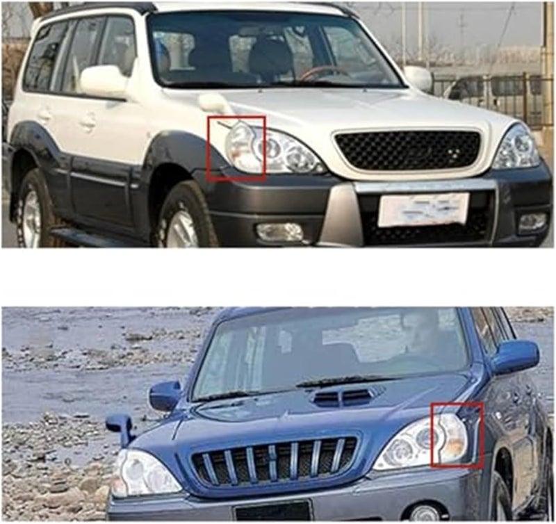 Wivplex Corner Lamp Turn Signal Light for Hyundai Terracan - Image 3