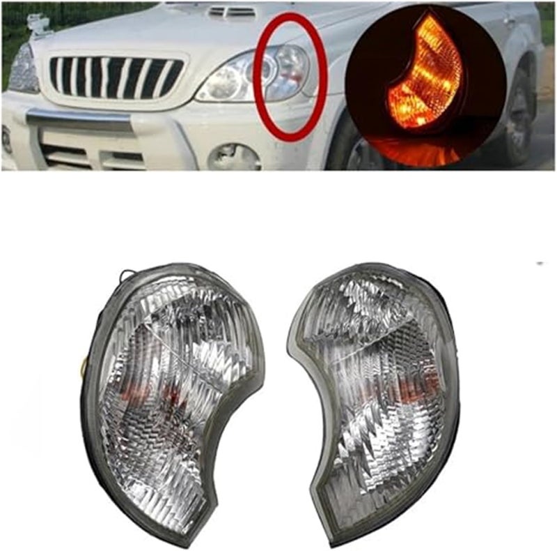 Wivplex Corner Lamp Turn Signal Light for Hyundai Terracan - Image 2