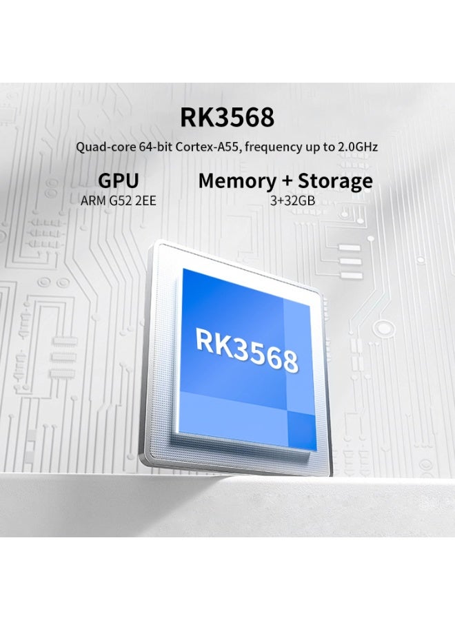 أنبيرنيك جهاز ألعاب محمول قابل للطي RG DS RK3568 من Anbernic، يعمل بنظام Android 14، يدعم لاعبين، مزود بعصا تحكم علوية وسفلية، وشاشة مزدوجة 4 بوصة تعمل باللمس بالكامل بتقنية OCA، وبطارية 4000 مللي أمبير، وذاكرة تخزين 3+32 جيجابايت. - Image 4