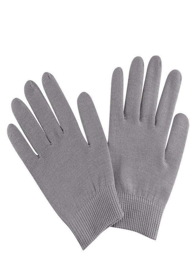 Maharsh Pink Soften Moisturising Spa Comfy Recovery Foot Hand Care Gel Socks and Gloves (Grey) - Image 3