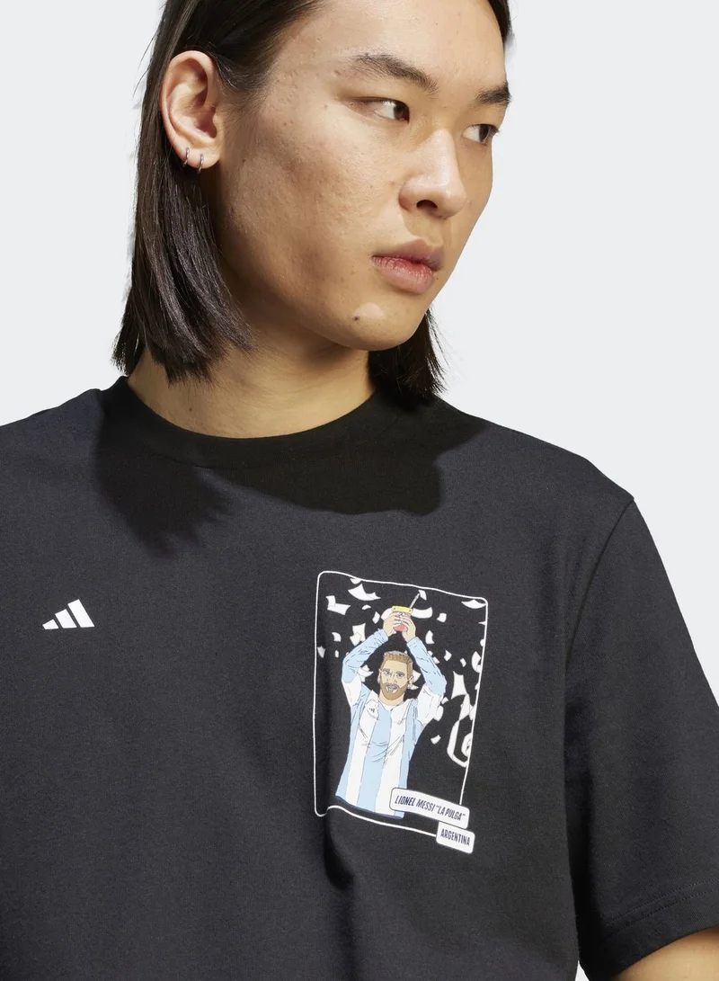 Adidas Messi Graphic T-Shirt