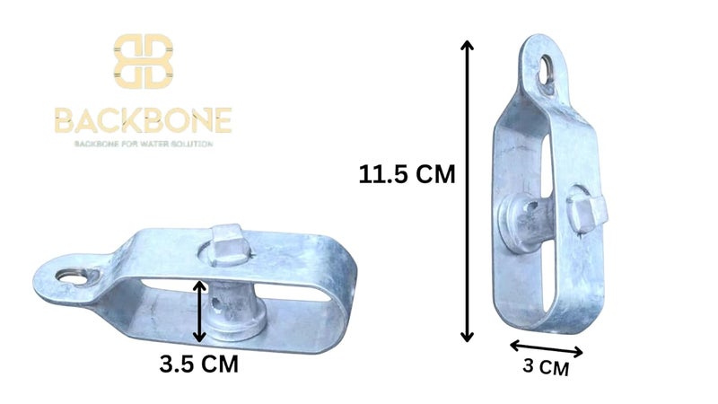 Backbone Fence Wire Tightener Used for Solar Zatka Machine Fencing with Clutch Wire Also Used for Fencing in Farm| Industrial Park| Garden| Home| Also Used for Fencing in Farm (Pack of 10) - Image 3